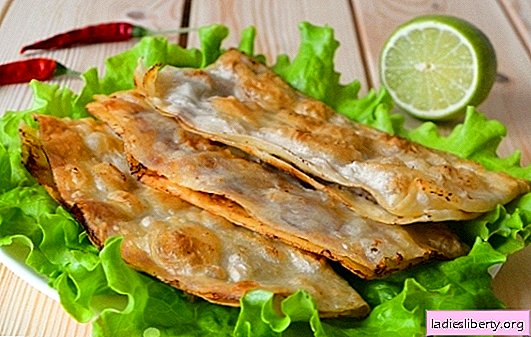 Lazy pasties are a favorite dish in a few minutes. Recipes of lazy pasties with pita bread, waffle cakes, batter