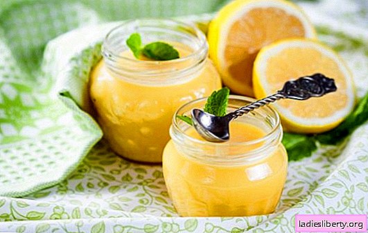 Crema de limón: recetas complejas y simples. Las reglas para la preparación de deliciosas y delicadas cremas de limón según las recetas de los mejores pasteleros.