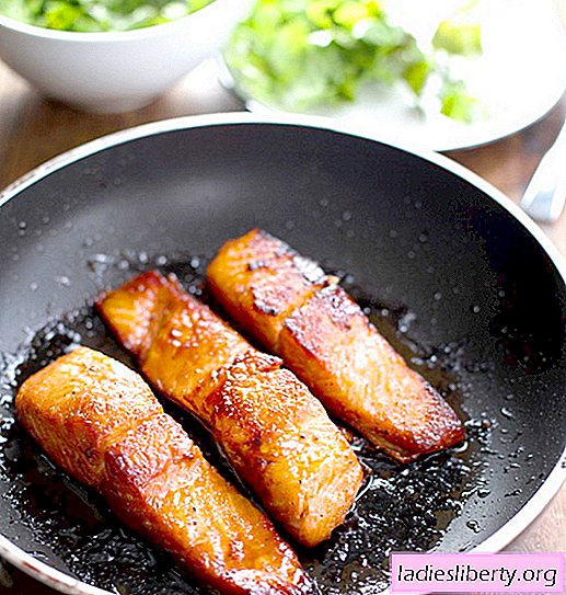 Salmon dalam kuali - resipi terbaik. Cara memasak salmon dengan betul dan enak dalam kuali.