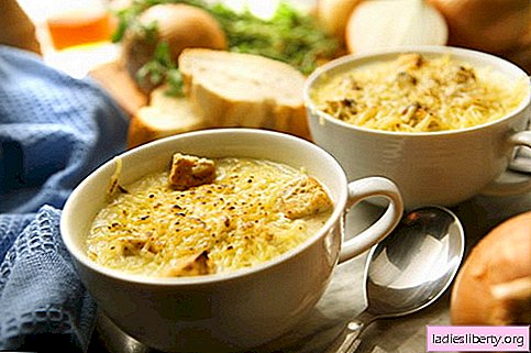 Sup bawang - resipi terbaik. Bagaimana dengan sup bawang masak yang betul dan enak.
