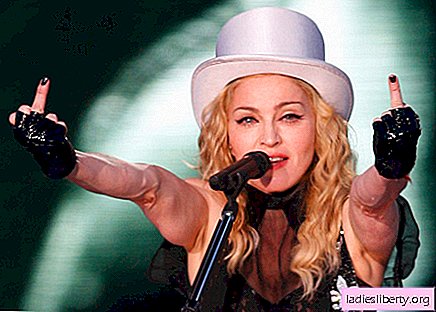 Madonna shocked fans with unshaven armpits
