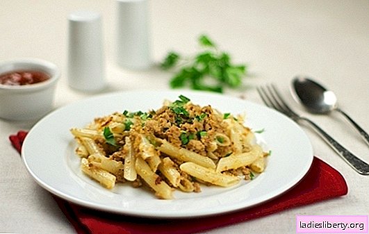 Navy pasta (step by step recipe) - a hearty meal. Classic navy-style pasta recipe with tomato paste