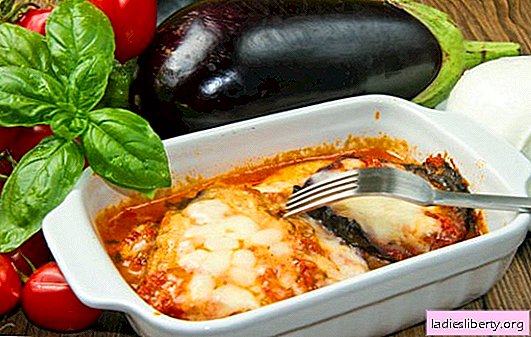 Aubergine Lasagna - oh mamma mia! Italiensk lasagneoppskrifter med aubergine og kjøttdeig, tomater, sopp, courgette