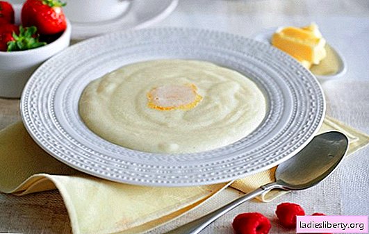Semolina porridge in milk - good morning! How to cook semolina in milk so that the porridge turns out tasty and without lumps
