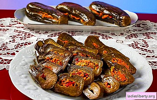 Aubergines marinées - rapides, savoureuses et savoureuses! Toutes les façons de cuisiner des aubergines marinées rapides et délicieuses
