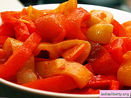 Les poivrons marinés sont les meilleures recettes. Comment faire cuire les poivrons marinés correctement et savoureux.