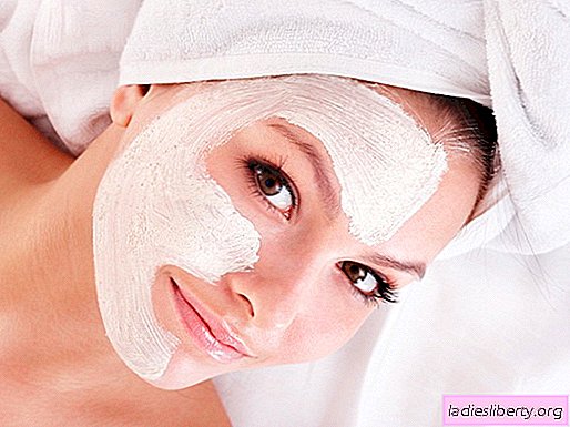 Masks of black dots - clean the skin at home