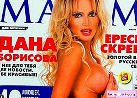 Dana Borisova and her new breasts shot for the July issue of the magazine MAXIM