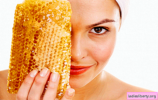 Honey face mask for wrinkles, acne, sagging, dry, black spots. Recipes of honey face masks with aloe, salt, cognac