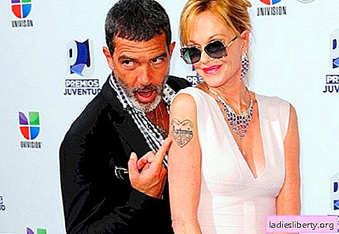 Melanie Griffith decided to get rid of the tattoo with the name of Banderos