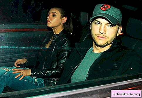 Mila Kunis dispersó a Kutcher por su ex esposa