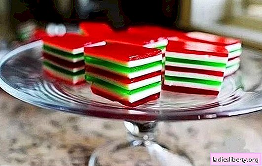 Layered jelly at home: a rainbow of flavors and colors. How to make beautiful and tasty jelly layers - the subtleties of a beautiful dessert