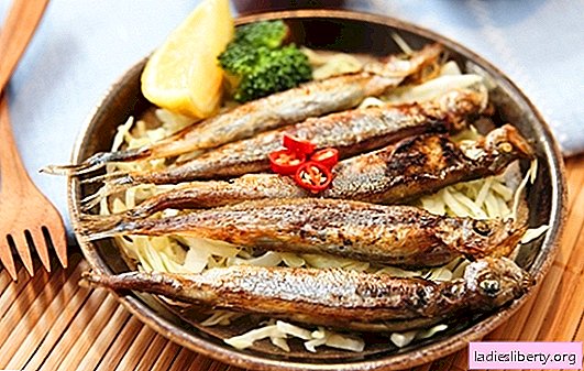 Capelán en el horno: ¡el pescado "gato" puede convertirse en un manjar si se cocina adecuadamente! Recetas para hacer capelán en el horno