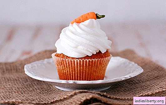 Los muffins de zanahoria son un pastel delicioso y saludable. Una selección de las mejores recetas de muffins de zanahoria, dulces y salados.