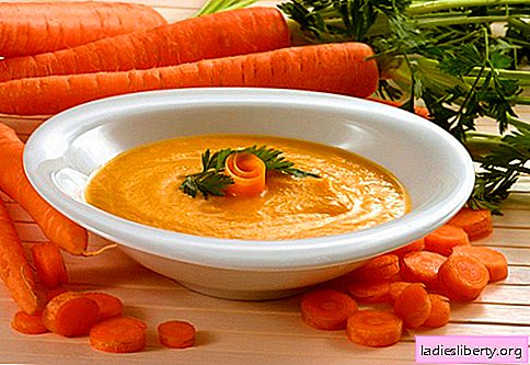 Purée de carottes - les meilleures recettes. Comment bien et savoureux purée de carottes cuites.