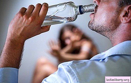 The husband drinks ... what to do to the wife? Memo: how to behave if a drunken man is nearby