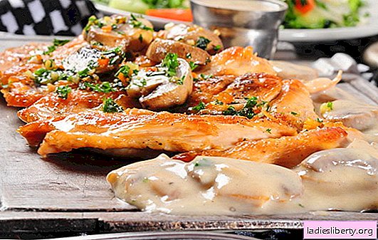 Französisches Fleisch mit Pilzen im Ofen - wir lieben es auch! Französische Fleischrezepte mit Champignons, Tomaten, Kartoffeln