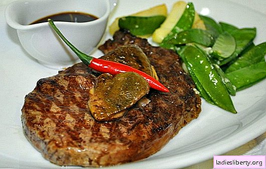 اللحم في الفرن الحراري: إنه لذيذ! 8 وصفات فريدة من نوعها. طهي اللحوم الصحية في aerogrill: الأضلاع ، المتن ، شريحة لحم