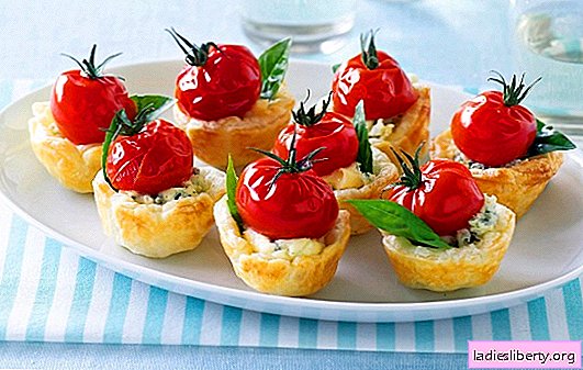 Tartlet fillings for a snack - delicious! Stuffed recipes for appetizer tartlets with cheese, chicken, shrimp, mushrooms