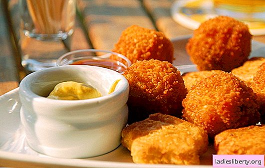 Nuggets at home - much tastier than purchased! Anyone who loves fast food: nuggets recipes at home