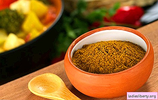 Un poco sobre los beneficios y la composición del curry: cómo usarlo, si ayuda con la pérdida de peso. ¿Puede el curry hacer daño?