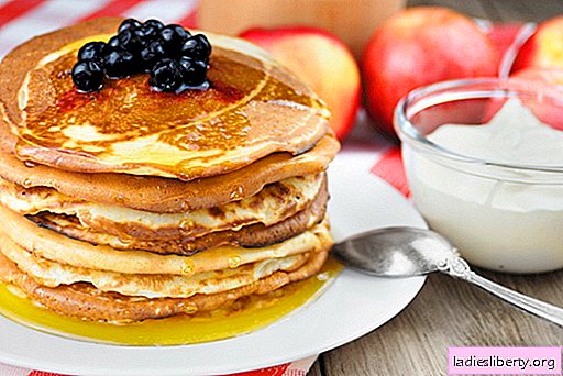 Fritters on milk - the best recipes. How to cook pancakes in milk correctly and tasty.