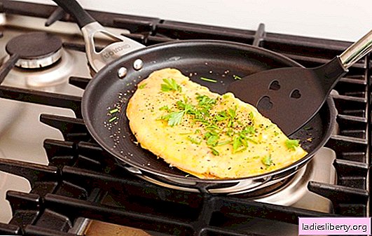 Omelet with milk in a pan - quick and easy recipes. How to cook omelet with milk in a pan with sausage, cheese, vegetables