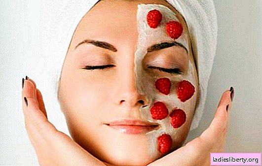 Features of the use of raspberry mask for the face. The best recipes for effective DIY raspberry face masks
