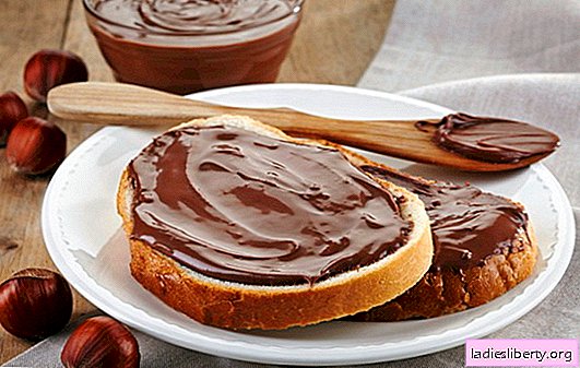 Massas Nutella em casa é sempre insuficiente! Nutella receitas de massa caseira: com chocolate, leite condensado, nozes