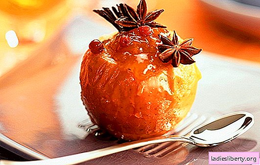 Les pommes cuites au four sont une délicieuse nostalgie. Recettes de pommes au four: avec du miel, du fromage cottage, des noix, du riz, du gingembre