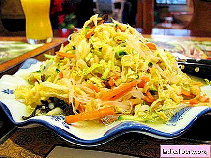 Pekingin salaatti - parhaat reseptit. Kuinka keittää Peking-salaatti oikein ja maukkaita.