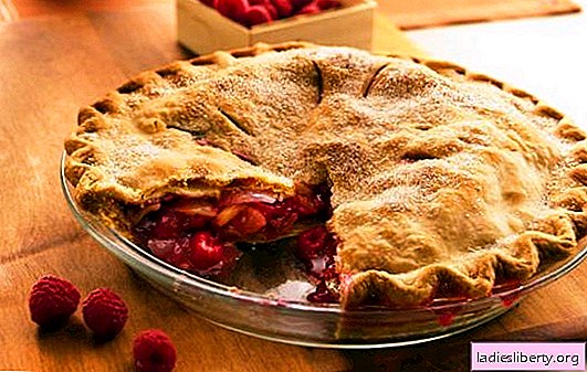 Pie with raspberries in a slow cooker - summer tea party! Six recipes for raspberry pies in a slow cooker: biscuit, aspic, semolina