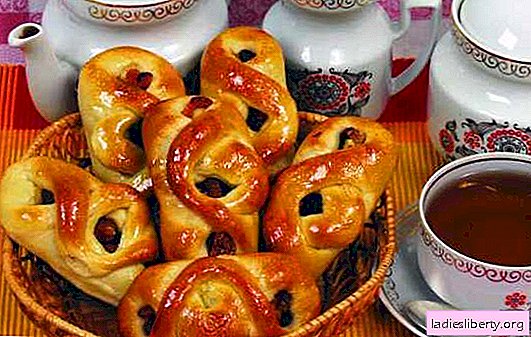 Raisin pies are incredibly delicious pastries. A selection of recipes for pies with raisins and rice, fruits, cottage cheese, vegetables, etc.