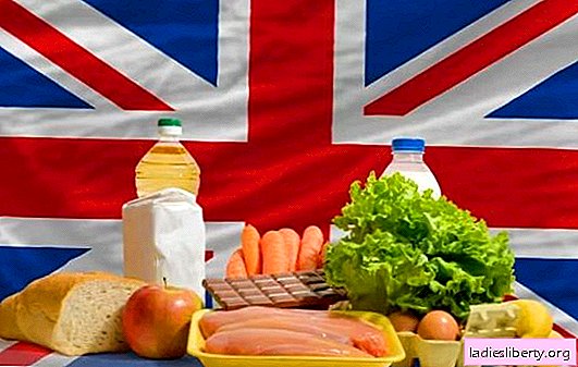 Ernährung nach den Regeln der englischen Ernährung: ein Menü für jeden Tag und seine Besonderheiten. Rezepte für die englische Ernährung, Tagesmenü