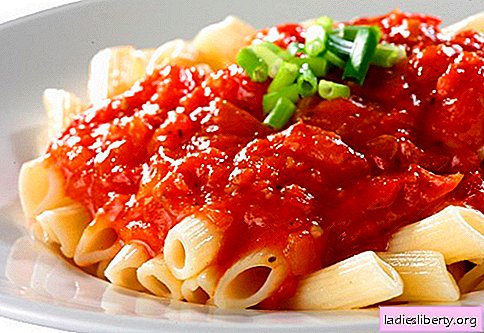 Sos untuk pasta, beras, kentang tumbuk, bakso - resipi terbaik. Memasak daging dengan betul, tomato, cendawan, sos ayam.