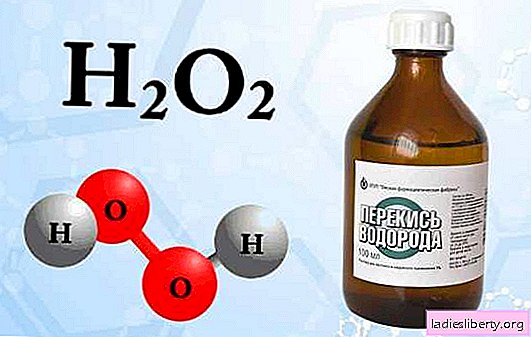 Os benefícios e malefícios do peróxido de hidrogênio. Como tomar o medicamento dentro: características, propriedades, contra-indicações