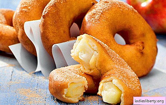 Donuts hemma - magnifika ringar! Hemlagade munkrecept med jäst, kefir, keso, kondenserad mjölk och fyllda