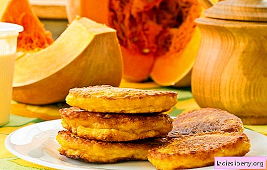 Plats citrouille-carême - une variété saine. Recettes de plats de potiron aux lentilles: céréales, soupes, tartes, manti, pancakes, salades