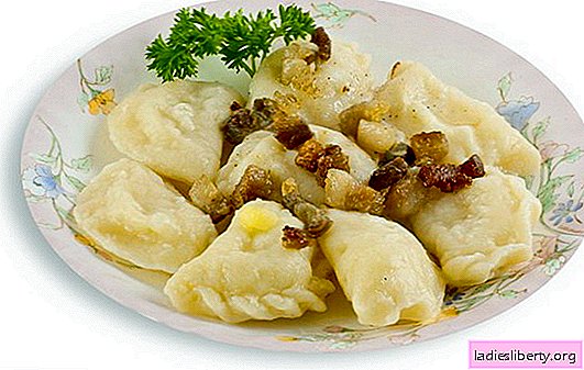 Lenten dumplings with potatoes - a great opportunity to tasty and satisfying feed the family. Lean Dumplings and Potato Recipe