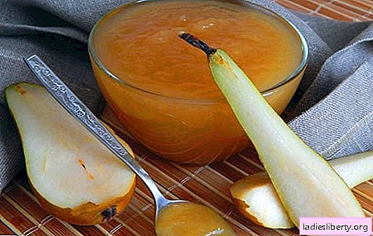 Mermelada de una pera: ¡no tirarás de las orejas! Recetas de mermelada simple y mixta de peras para el invierno en una olla de cocción lenta y en una estufa
