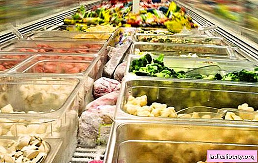 Regras de armazenamento de alimentos: uma lista de alimentos que não podem ser congelados