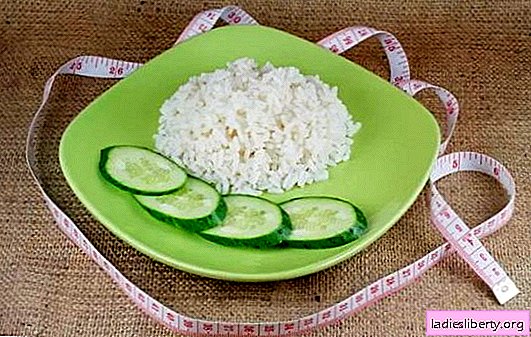 The rules of a rice diet to cleanse the body. Rice diet to cleanse the body: diet and nutrition