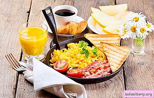 Proper nutrition: breakfast for a slender beauty. The proper nutrition menu for breakfast, recipes for delicious dishes that are good for the figure