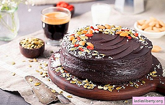 الكعك نباتي ممتاز - الحلويات الحساسة. وصفات كعك نباتية صحية: حلول لذيذة