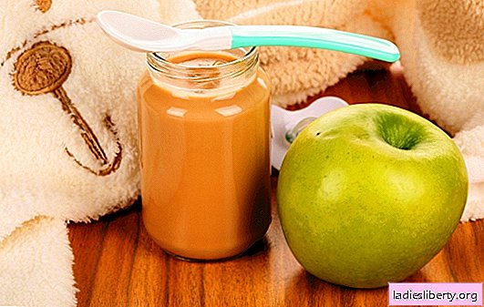 هريس التفاح للأطفال: كيف لطهي الطعام بشكل صحيح ولذيذ. وصفات لصنع عصير التفاح للأطفال