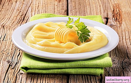 Egg puree is another way to make a popular side dish. Mashed potatoes with egg, with milk and egg, with butter and egg