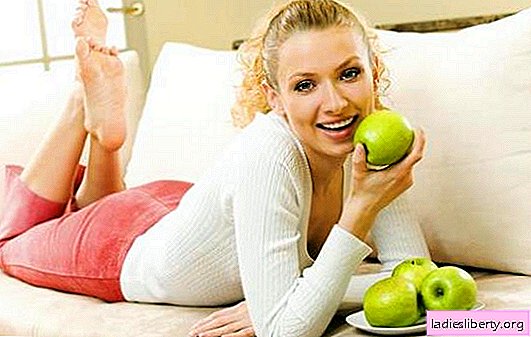 يوم التفريغ على التفاح هو طريقة لذيذة لشخصية رفيعة. خيارات وقواعد لأيام الصيام على التفاح