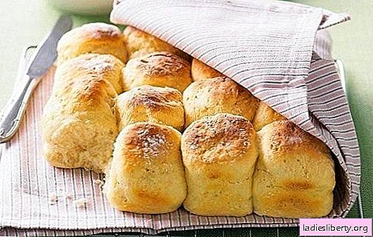Une recette de petits pains sans levure - ils sont tellement rapides! Recettes faciles et simples pour des petits pains sans levure dans du lait, de l'eau, avec des œufs, de la crème sure