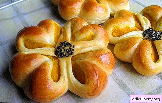 The recipe for beautiful buns made of yeast dough - we make masterpieces ourselves and at home! Modeling and recipes for beautiful yeast dough buns