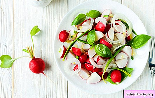 Radish: with what to combine it in salads, than to season
